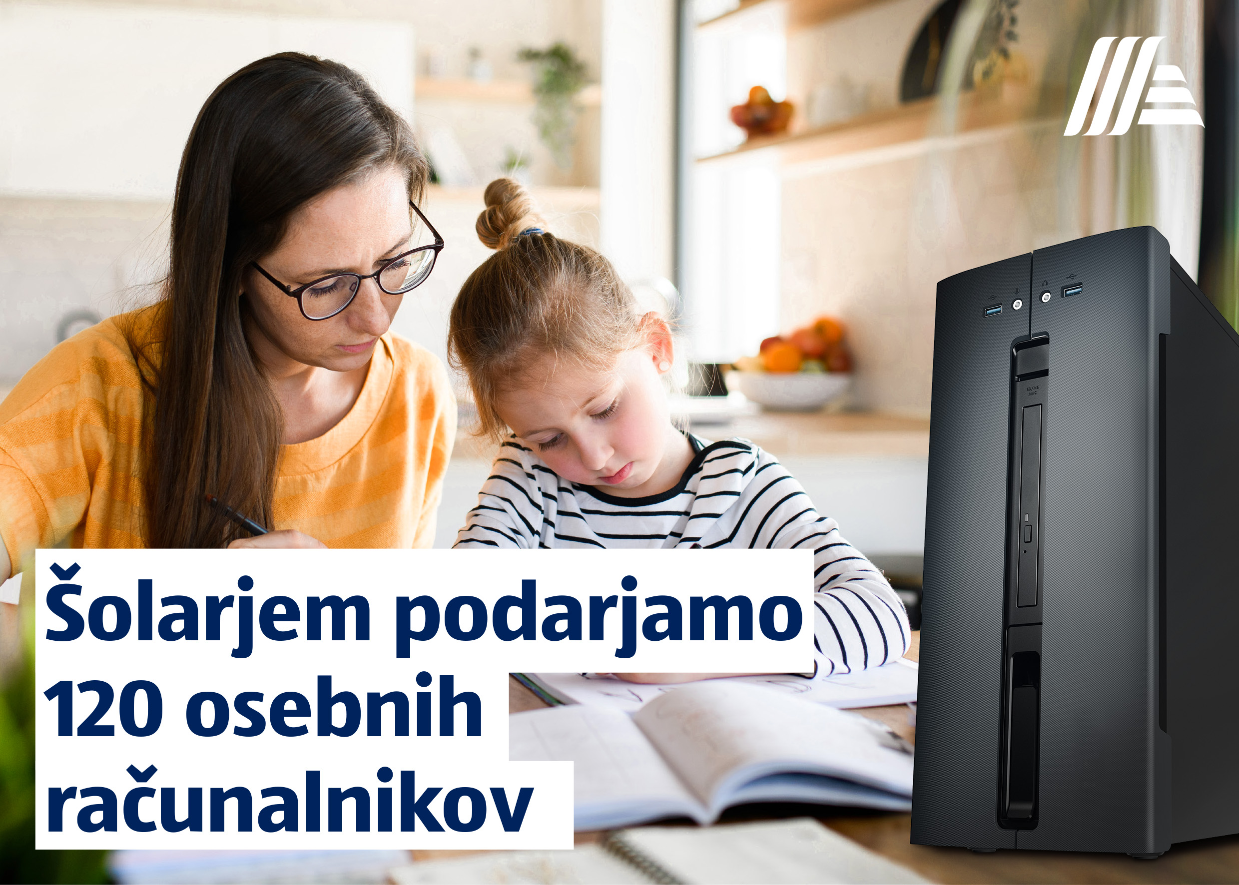 (Slovensko) HOFER doniral 120 osebnih računalnikov za šolarje