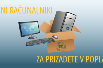 (Slovensko) Namizni računalniki za prizadete v poplavah