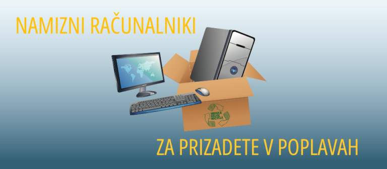 (Slovensko) Namizni računalniki za prizadete v poplavah